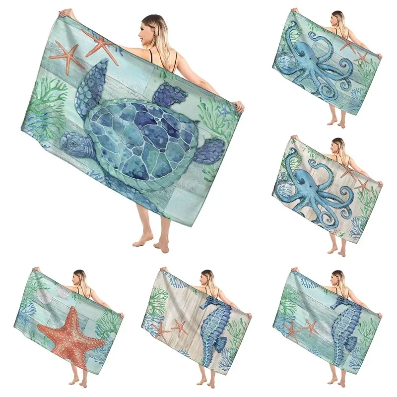 Hawaiian style bathroom adult soft bath towel sauna large beach towel modern fitness hotel women's shower quick drying