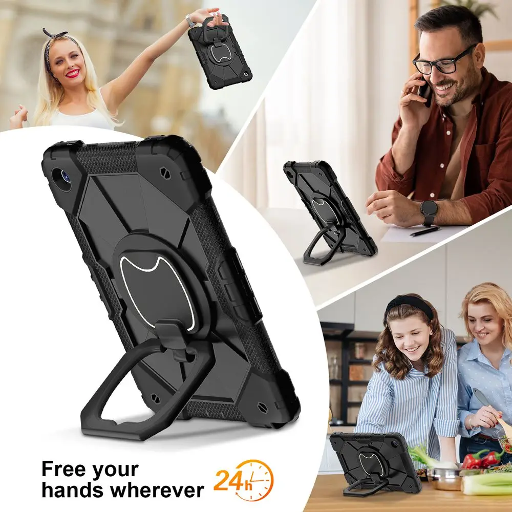 Enhanced Protective Silicone + PC Case for 11-Inch Tablet (2023 Edition)