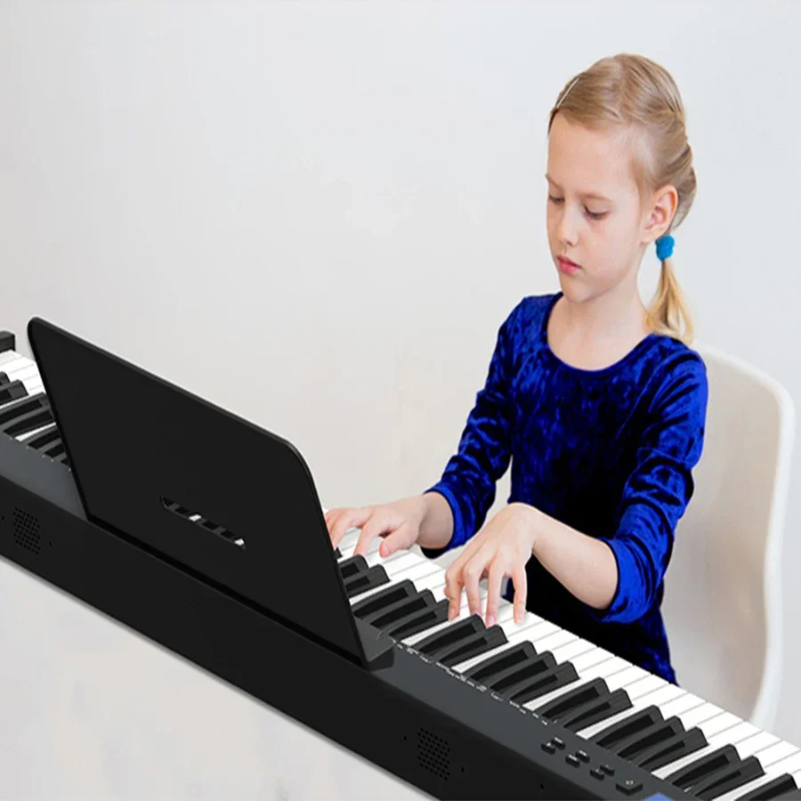 88-Key Electronic Piano Keyboard Output Built-in Stereo Speakers