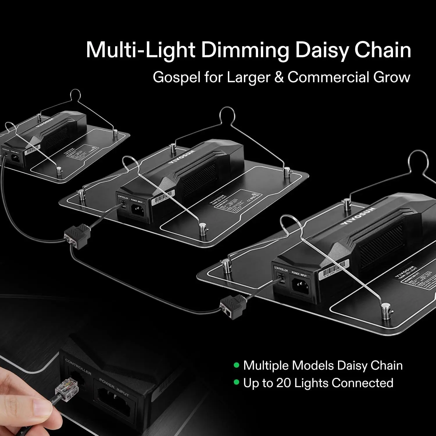 36"x36"x72" Grow Tent 3x3 FT Advanced Tent VS1000 LED Grow Light 6 Inch 390 CFM Ventilation Kit 5 Gallon Bags