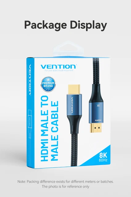 4k 120hz Hdmi Cable Vention, Usb C Cable Hdmi 4k 120hz