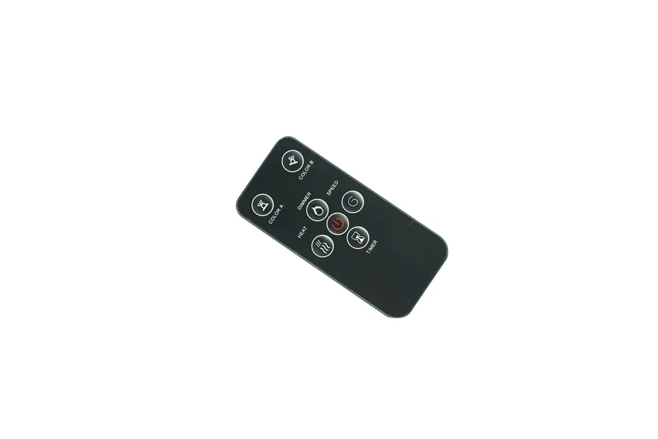 Replacement Remote Control For Costway EP24702 EP24703 Ep24704 Ghm0255 Ghm0252 Ep24705 Ep24706 Led 3d Electric Infrared Fireplace Space Heater