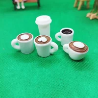 10PCS White Mini Coffee Cup For Slime Charms Supplies Free shipping 2