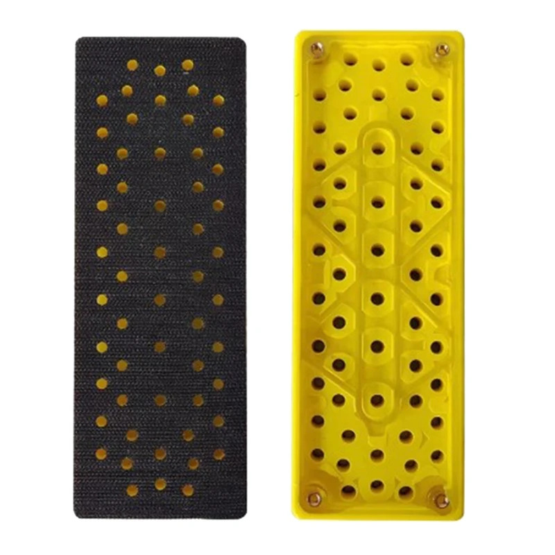 Pneumatic Sander, Pneumatic Grinder, 1 PCS Rectangular Grinding Card Chassis Pneumatic Dry Grinding Disc Pneumatic Sandpaper Machine Accessories