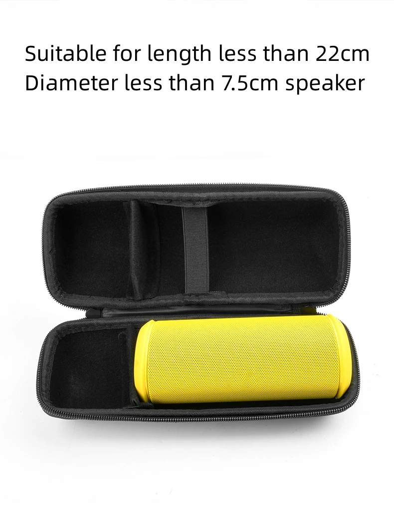 

For JBL Flip4 5 6 Portable Bluetooth-compatible Speaker Shoulder Storage Bag Adjustable Audio EVA Storage Case