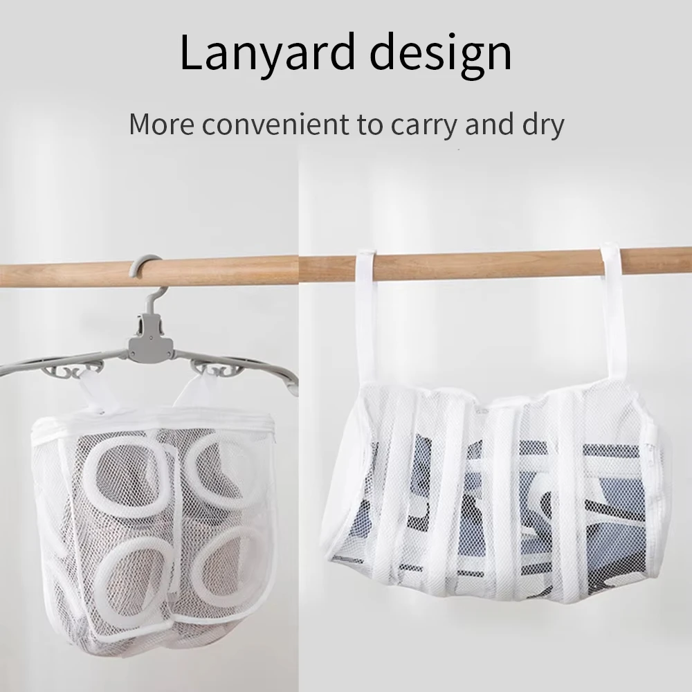 Washing Shoes Mesh Bag Washing Machine Special Laundry Shoe Protector Anti-deformation Drying Bag Travel Shoe Storage Bags