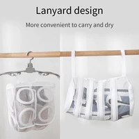Washing Shoes Mesh Bag Washing Machine Special Laundry Shoe Protector Anti-deformation Drying Bag Travel Shoe Storage Bags 2