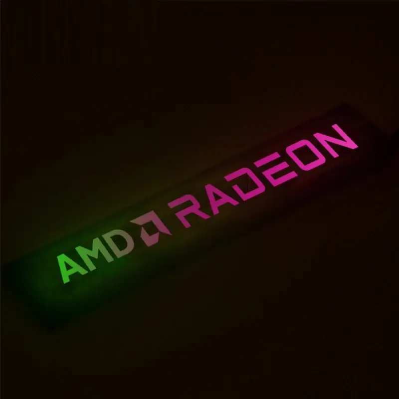 Graphics Card Side Panal RGB, NVIDIA RTX / AMD Radeon Series Light Backplate For VGA GPU Lighting Decoration, 5V ARGB AURA - Image 7