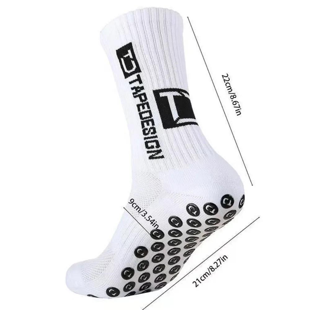 Non-slip Soccer Socks Basketball Football Socks For Men Mid Calf Running Cycling Sports Grip Sock Anti-slip Thickened Breathable football socks,sports socks,cycling socks,fitness sports socks,sport socks