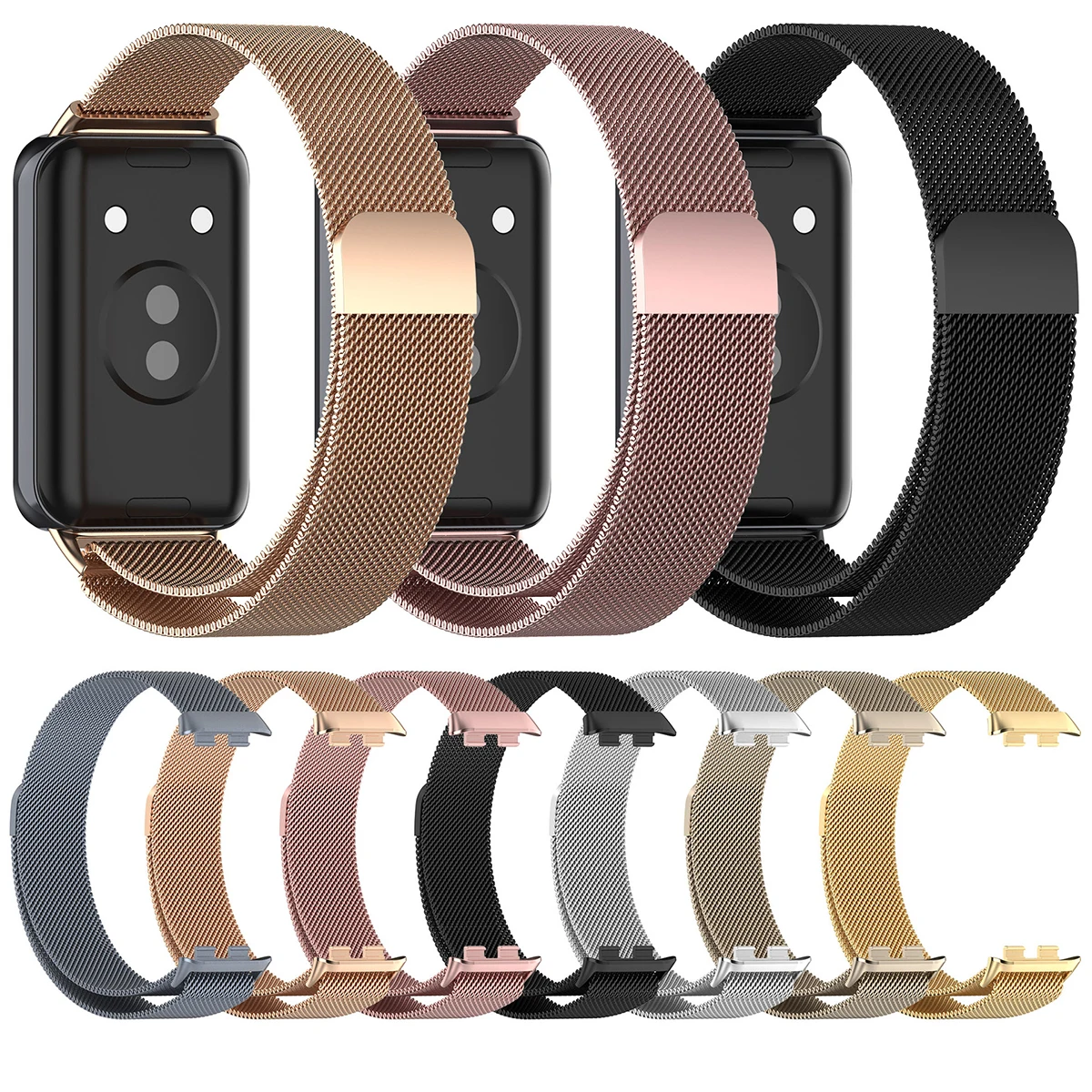 Stainless Steel Magnetic Milanese Loop Strap Bracelet