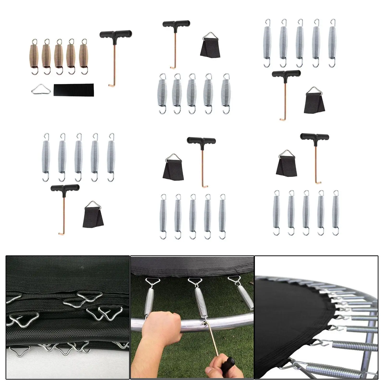 Trampoline Springs Replacement Heavy Duty Trampoline Accessories for Outdoor