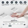 King Mattress  Strengthen Firm 12 Inch King Size Mattress in A Box  Hybrid Mattress King Size with High Density Memory Foam 3