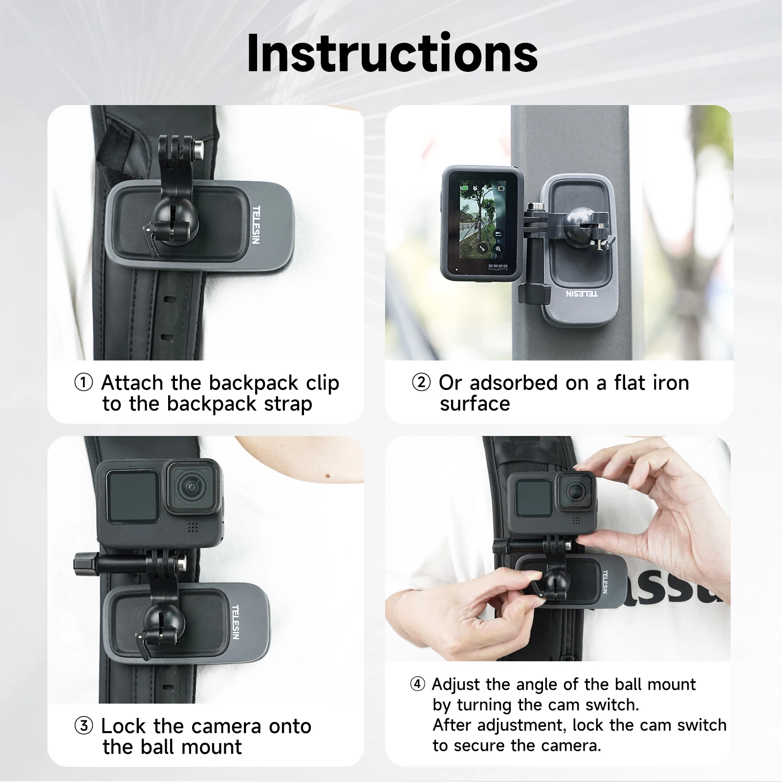 360° Magnetic Camera Mount 2