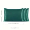 4-Piece Hair Care Set: 2 Silky Pillowcases & 2 Polyester Hair Scrunchies 5
