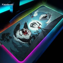 

LED Light Desk Mat XXL Computer Mousepad Dont Starve 80x30 90x40cm Backlight Keyboard Cover Keyboard Mause Gaming Mouse Pad RGB