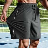 Mens Lightweight Quick Dry Running Shorts Summer Athletic Polyester Comfortable Breathable Workout Shorts Cool Gym Training Shor