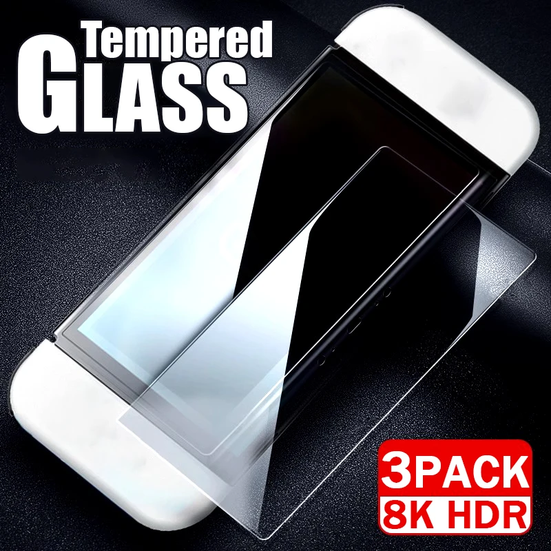 Tempered Glass Screen Protector for Game Consoles - HD Clear Anti-Scratch Protective Film