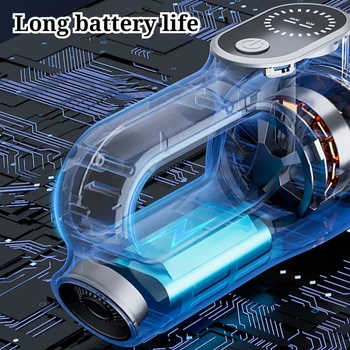 Wireless High-Power Mini Car Vacuum 1