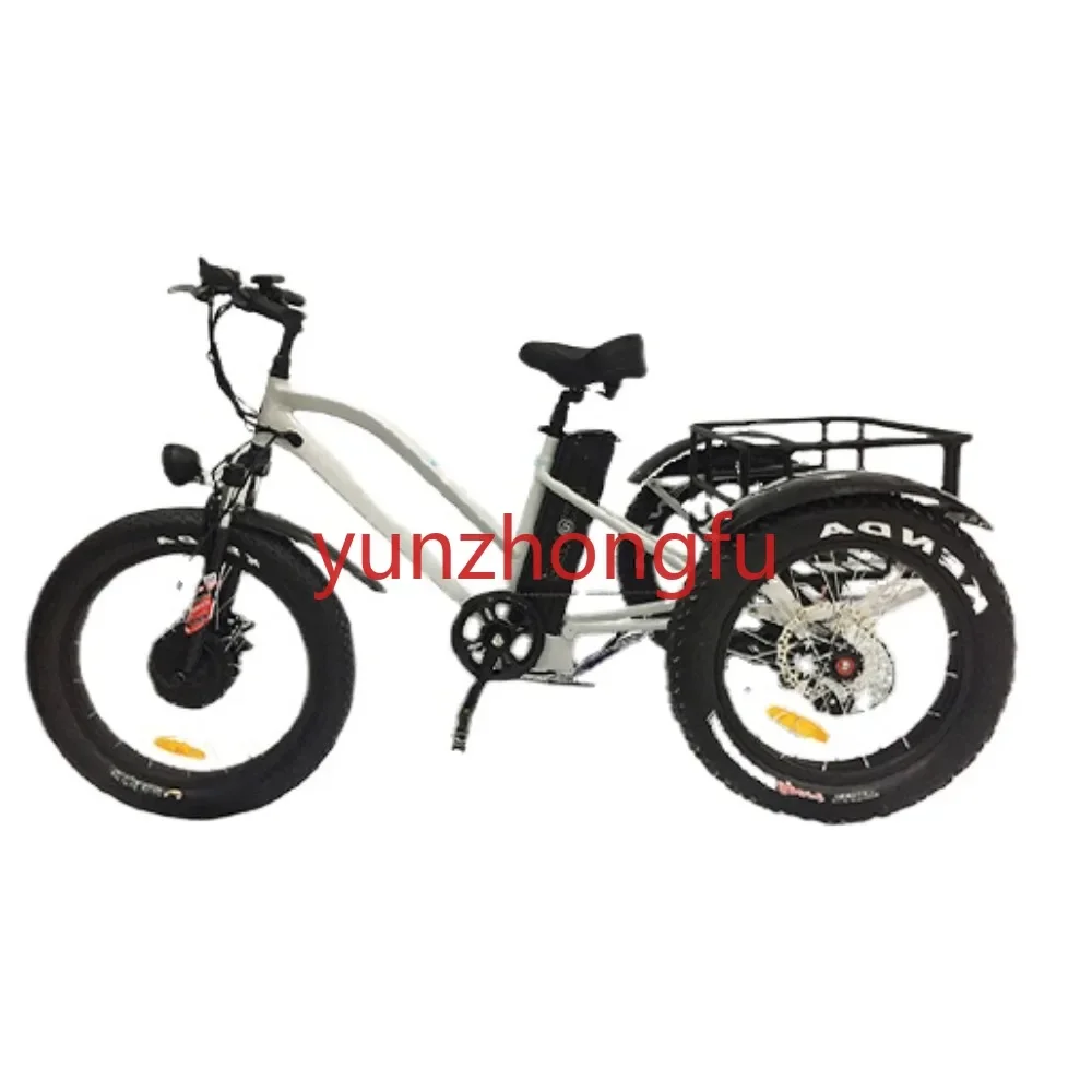 

Cycle electric tricycle fat tire etrike EN15194 real CE 36V 250W 48V 500V optional cargo trike three wheeler bikes origin