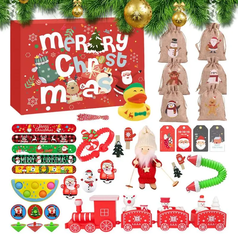 

Christmas Surprise Toys Present Set Christmas Educational Toy Set With Sound Duck Children Learning Toys For Parent-Child
