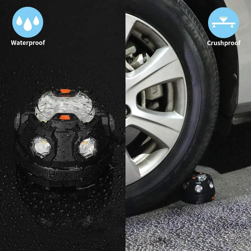 Help Flash Car Beacon Emergency SOS Light LED Roadside Safety Flashing Lamp Warning Lantern Magnetic Base Hook Breakdown Auto emergency light car strobe light