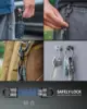 Titanium Magnetic Key Holder,black,Quick Release Keychain, Detachable Magnetic Keychain, Safely Lock System-360 ° Rotatablblack 3