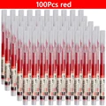 100pcs red