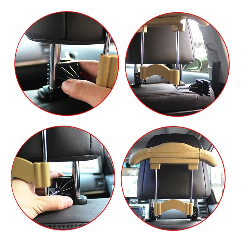 Car Seat Coat Hanger Clothes Suits Holder Organizer Mounts Holder Auto Interior Accessories Supplies Gear Stuff Prod H7JD car coat hanger car hook
