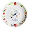 Rabbit and Flowers Dinner Plate for Dessert Cake, Cartoon Ceramic Decorative Plate, Kitchen Utensils, Crockery 5