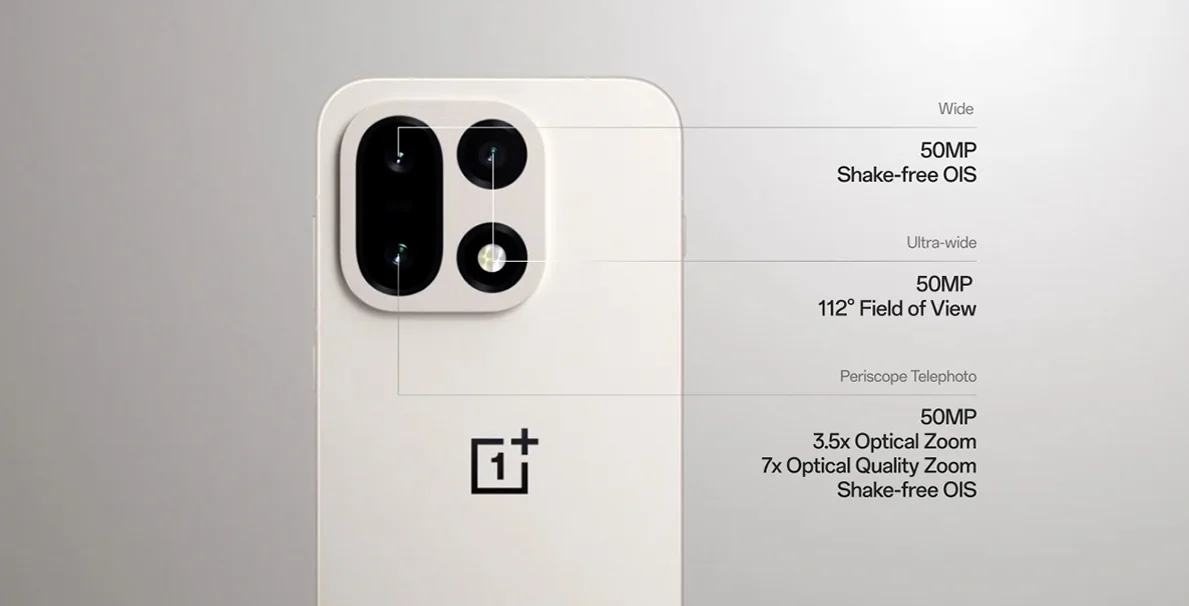 Global Version OnePlus 15 US CPH2749 Flagship Smartphone Snapdragon 8 Elite Gen 5 CPU 7300mAh Battery Triple 50MP