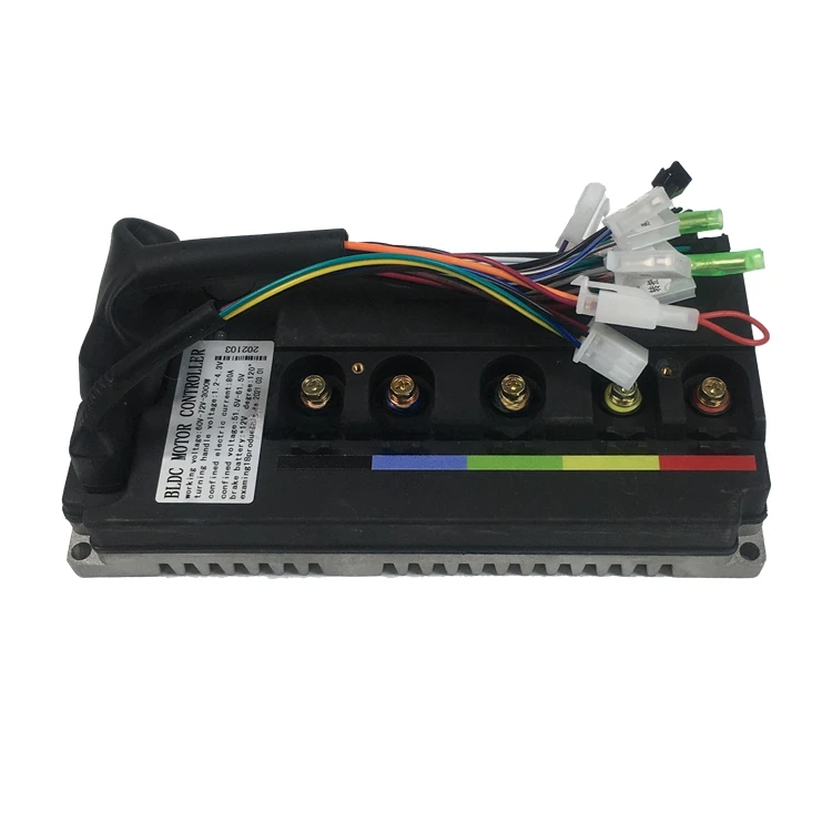 

Sine wave 80A phase current 130A brushless DC electric scooter motor controller