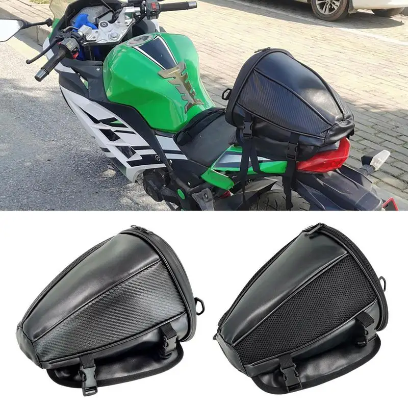 

Новая Водонепроницаемая задняя Сумка для мотоцикла, многофункциональная двойная задняя Сумка для мотоцикла, вместительная мотоциклетная сумка
