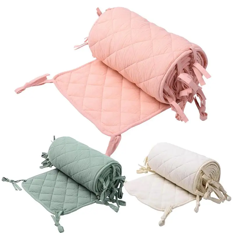 Baby Bed Fence Crib Bumper Knot Design