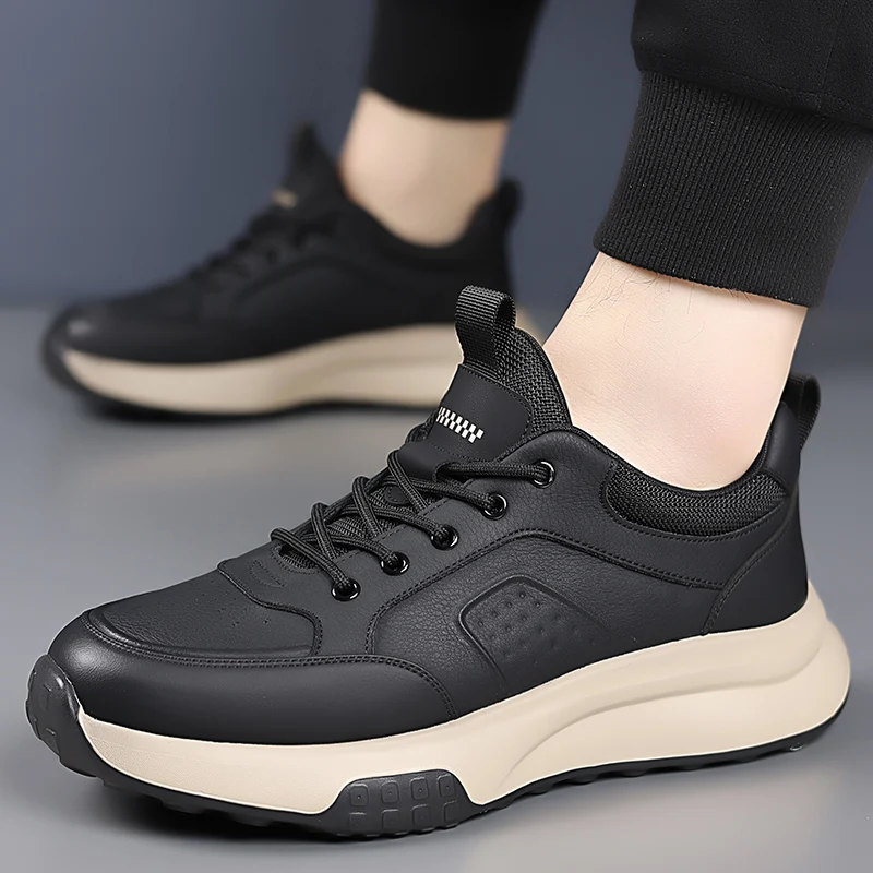 Stylish Flats Mens Brand Sneakers Handmade Male Comfortable Skate Shoe Classic Men Casual Footwear Classic Men Business Shoes