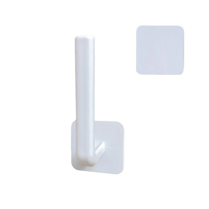 

White Hair Hoop Storage Rack Wall Mounted Multifunctional Jewelry Display Punch-Free Hair Accessories Rack