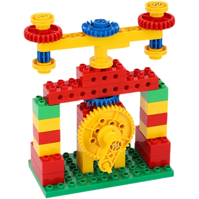 MOC 9656 blok bangunan besar kompatibel Duplo 9656 blok bangunan