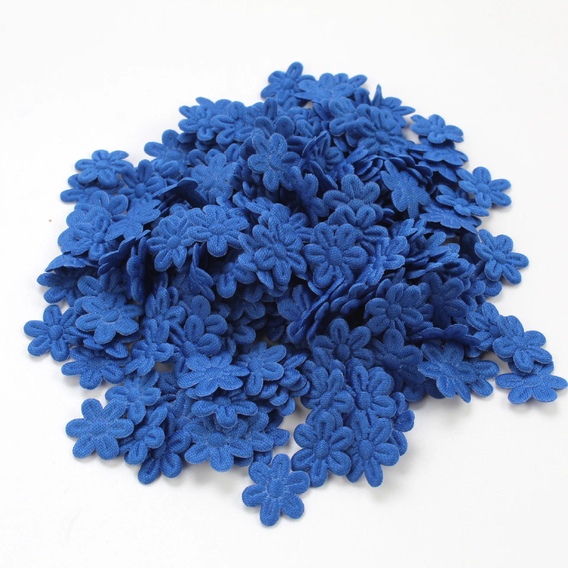 Hair Accessories Jewelry Cloth Stickers Festival Decor Five-petal Wedding Flower Embossing DIY Sewing Craft Children's