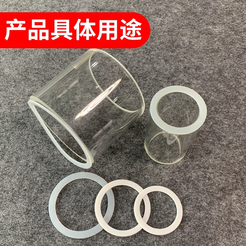 Sealing Gasket 28-500mm All Sizes Flat Silicone Rubber for Tri Clamp Sight Glass Homebrew