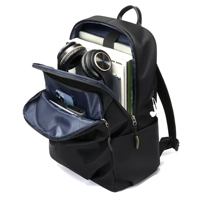 GOLF Men's Backpack with Laptop Compartment Headphone Port 15.6 Inch Multifunctional Computer Backpack Business College Student 6