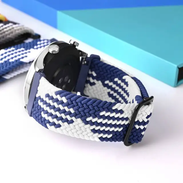 Cinturino Orologio Nylon BISONSTRAP - Regolabile, Intrecciato, Per Uomo E Donna - Foto 4