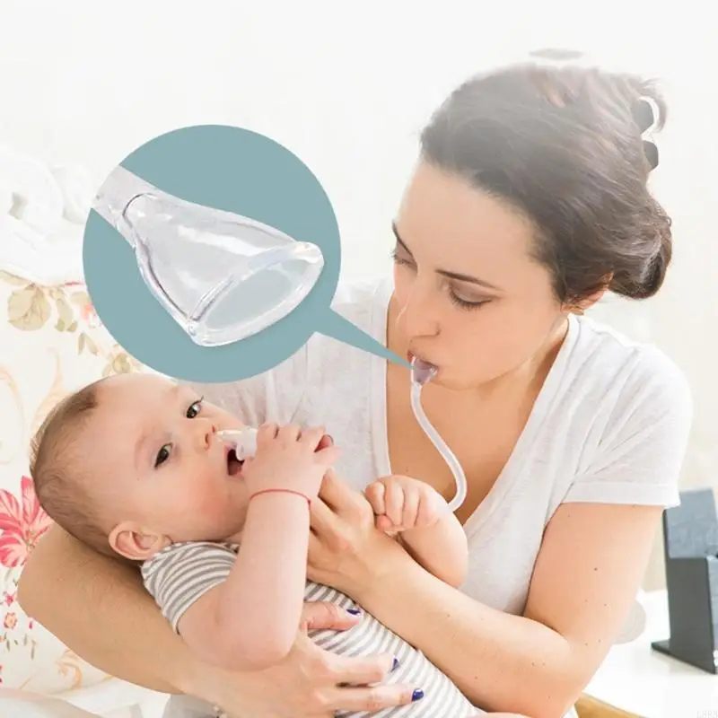 L8RB Silicone Baby Nasal Aspirator For Newborns And Little Children Booger Remover