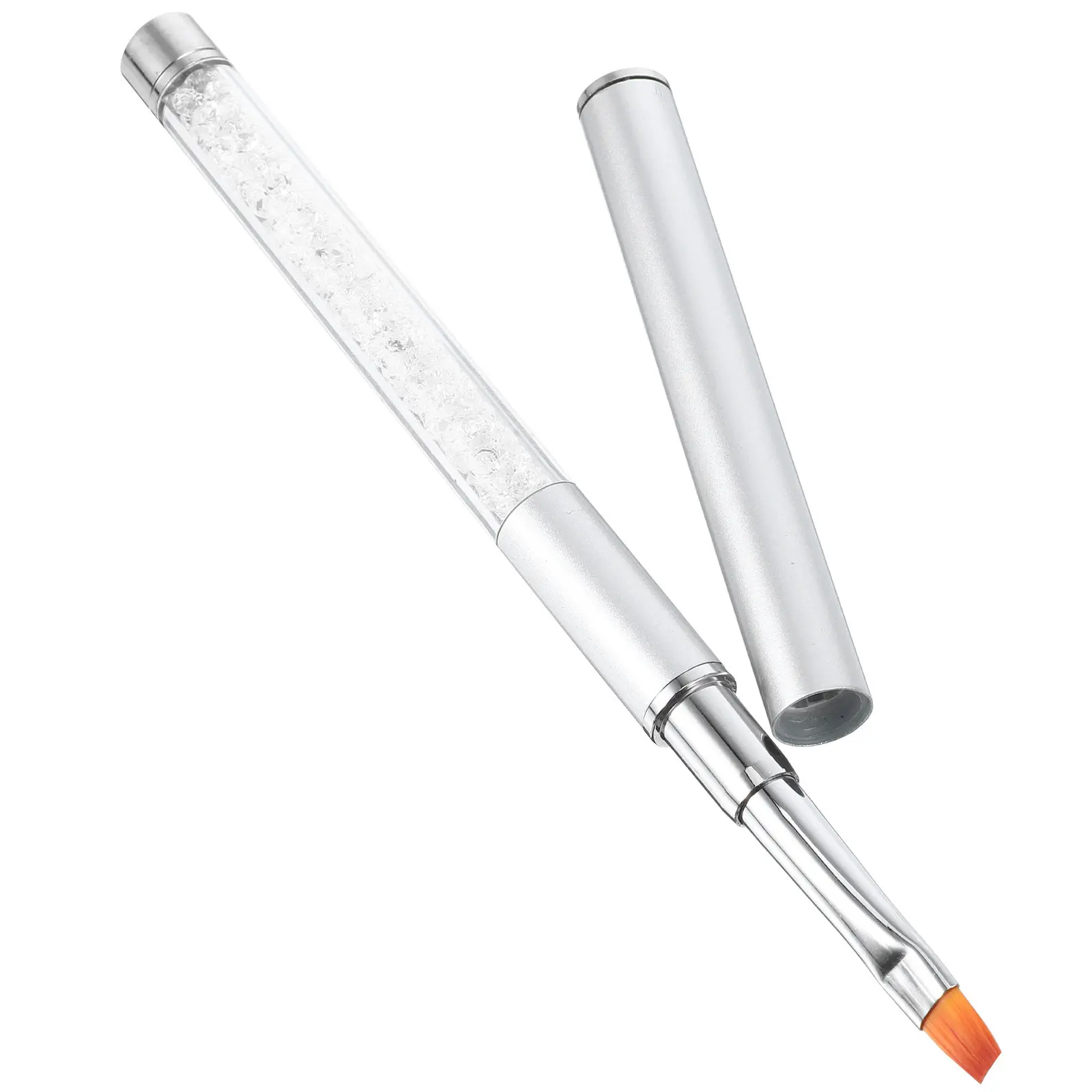 네일 아트 펜 크리스탈 막대 조각 드로잉 브러쉬 실버 매니큐어에 적합 전문 네일 아트 도구