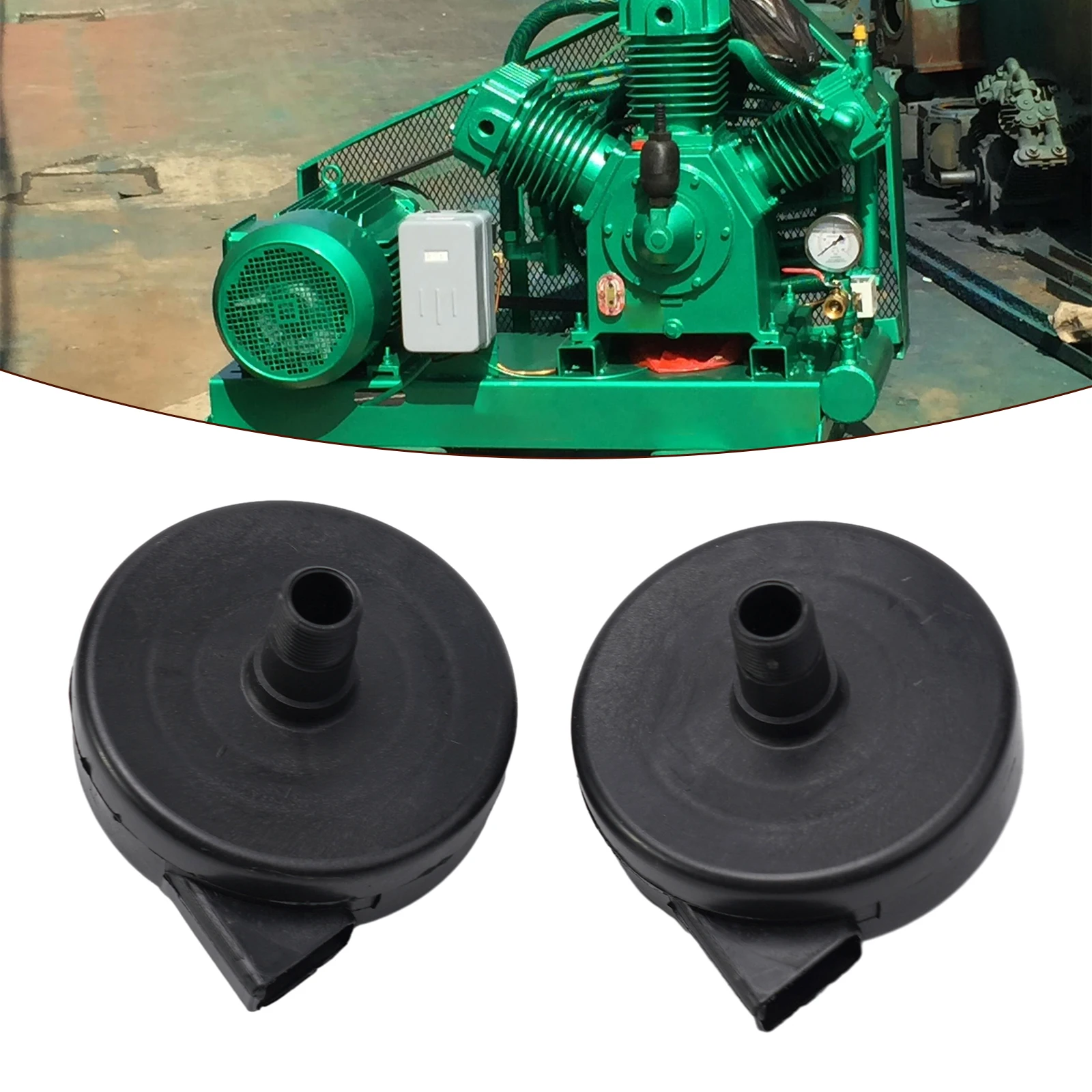 

High Quality Filter Silencer Muffler Air Filter Silencer Air Pump Muffler Black Exhaust Noise For Air Compressor
