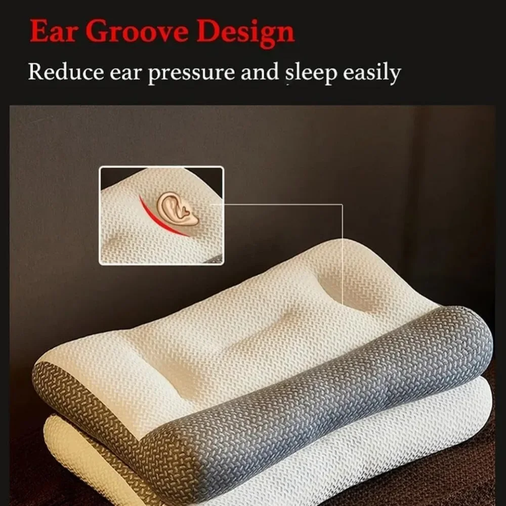 Ergonomic Memory Foam Cervical Orthopedic Pillow