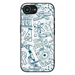 Science - Themed Silicone Phone Cover with Chemistry Design for Motorola Moto G54 Power (1)