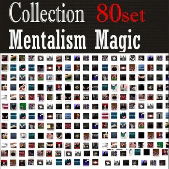 (80 Set )Mentalism Magic Trick Package Collection -2024 Magic trick 1