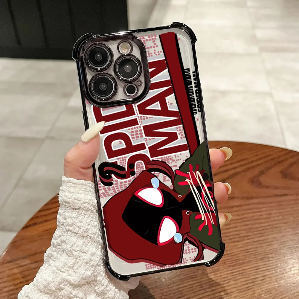 Spider-Inspired Anti-Fall Airbag Phone Case with Enhanced Protection