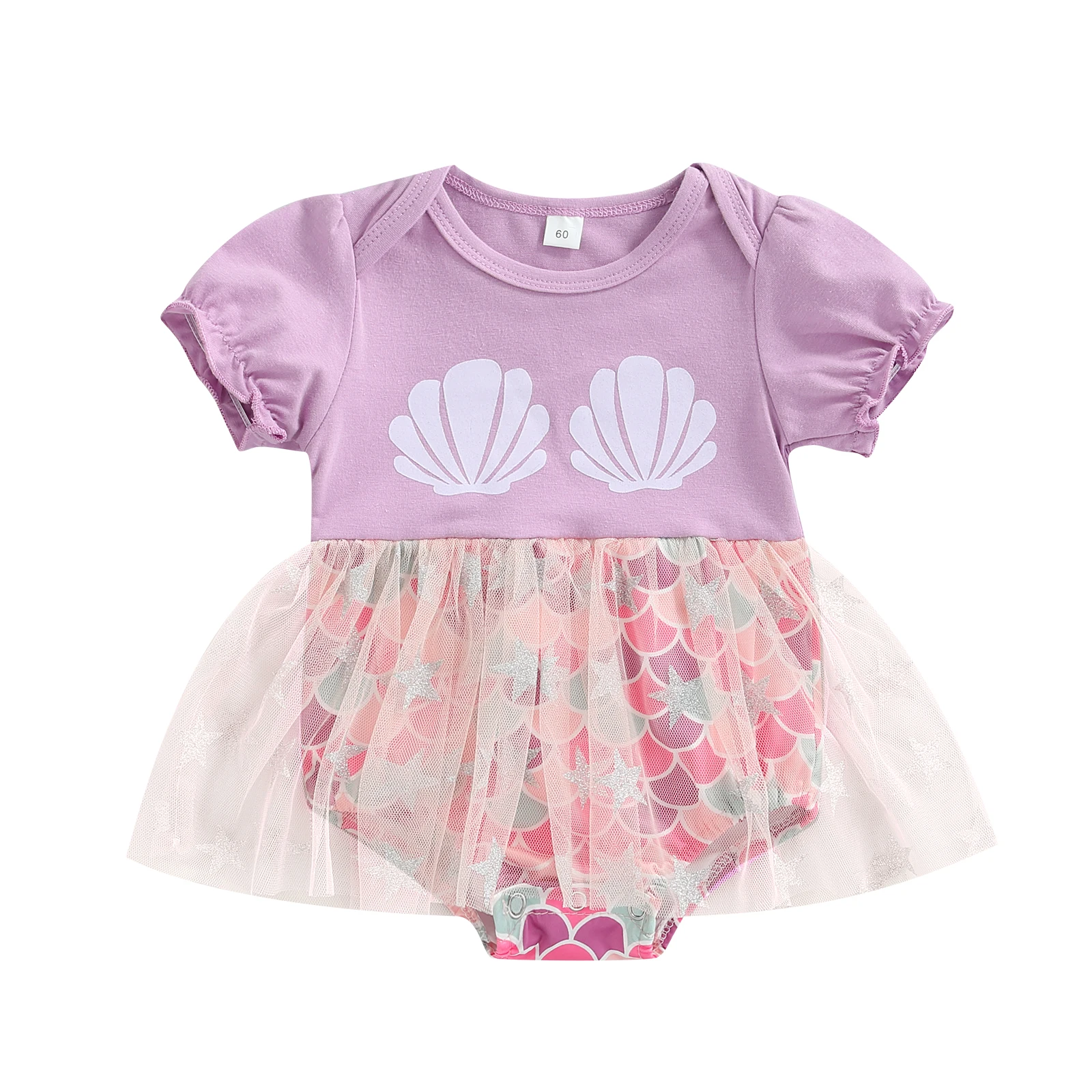 2022 04 02 Lioraitiin 0 12M Newborn Girl Dress Style Bodysuit Short