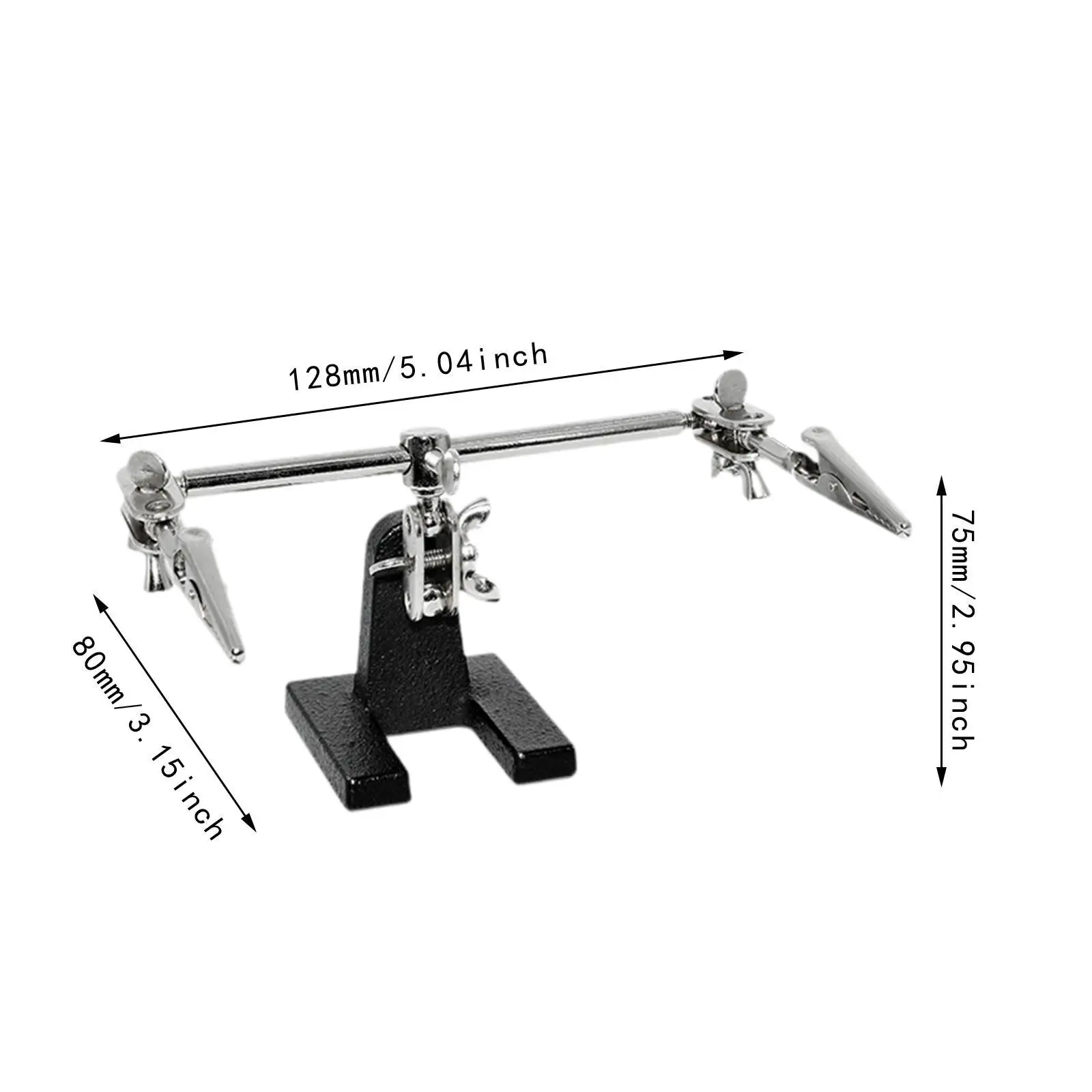 Circuit Board Holder Fixing Tools Clip Clamping Kit Stable 360 Degree Rotation Circuit Board Jig Repair Tool Flexible PCB Holder 6