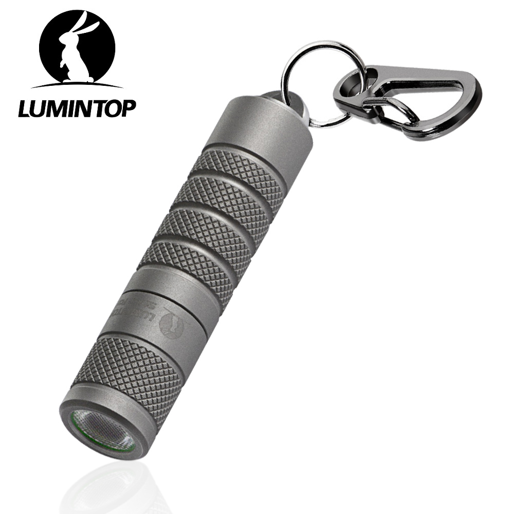  High Power EDC LED Flashlight Keychain Magnetic Tail Outdoor Lamp Titanium Camping Lantern Fishing Torch Tent Lights Silver Fox 